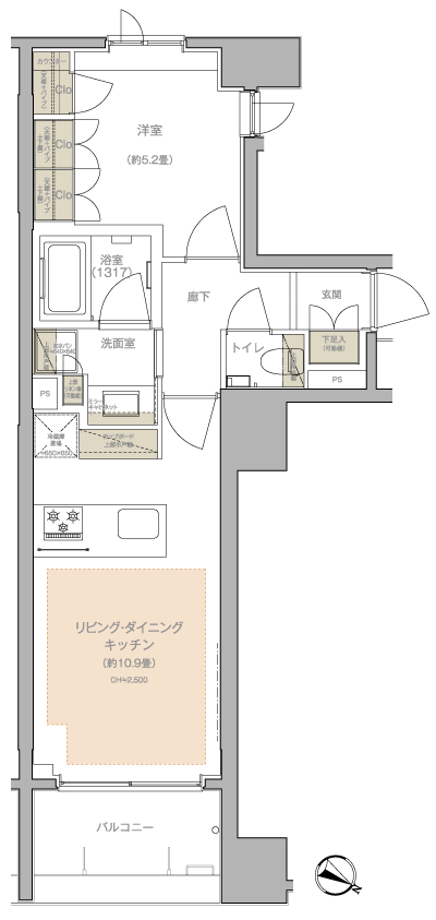 Floor: 1LDK, occupied area: 40.86 sq m, Price: TBD