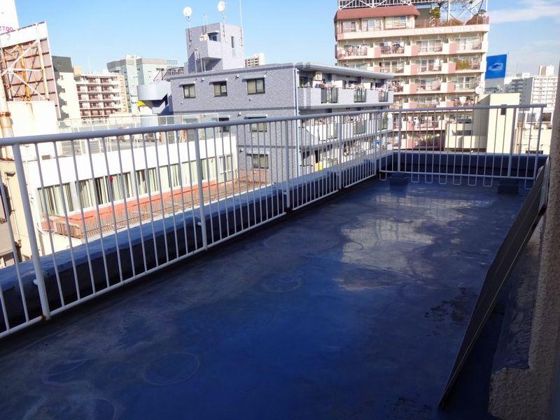 Balcony. roof balcony