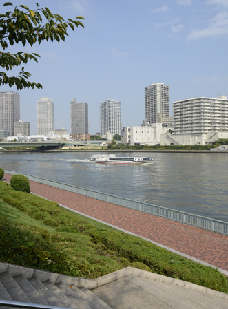 Surrounding environment. Sumida River Terrace (about 530m / 7-minute walk)