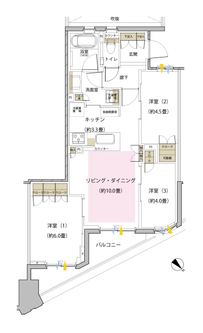 Floor: 3LD ・ K, the occupied area: 62.53 sq m, Price: TBD