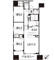 Floor: 3LD ・ K + WIC + SIC, the occupied area: 72.71 sq m, Price: TBD