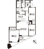 Floor: 3LD ・ K, the occupied area: 62.53 sq m, Price: TBD