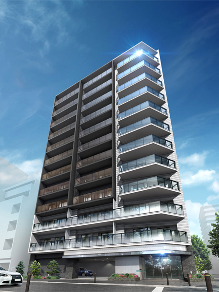 Buildings and facilities. Luxury everyday life. While you enjoy the pomp and convenience in the center of Tokyo, You can enjoy a deep peace and tranquility, Birth is housing that Tsukuseru pleasure the downtown 24 hours. (Exterior view)