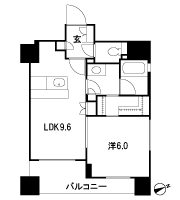 Floor: 1LDK + WTC (2 ~ 10F), the area occupied: 40.3 sq m, Price: 37,400,000 yen, now on sale