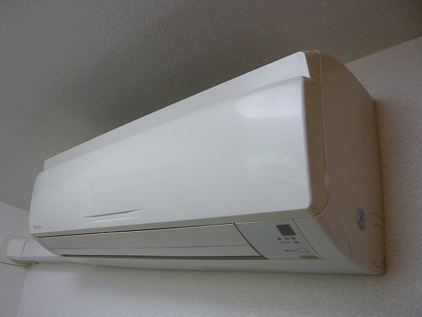 Living and room. Air conditioning