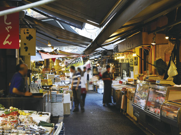 Surrounding environment. Tsukiji market (Tier Russia Residence / About 1610m, Chrono Residence / About 1500m) fresh fish, of course, Also equipped gem, such as dry matter.