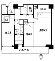 Floor: 2LDK + WIC + N + SIC, the occupied area: 94.03 sq m, Price: 99,980,000 yen, now on sale