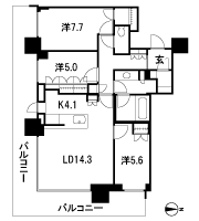 Floor: 3LDK + WIC + SIC, the occupied area: 86.13 sq m, Price: TBD