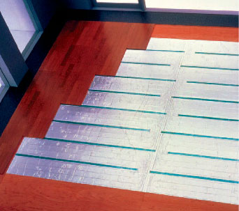 Living.  [Floor heating] Adopt a floor heating by the hot water system TES of Tokyo Gas. Warmed by radiant heat from the feet, Dust is also stood hard heating system without contaminating the air. (Same specifications)