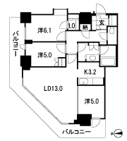 Floor: 3LDK + WIC + N, the occupied area: 74.26 sq m, Price: 73,980,000 yen, now on sale