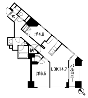 Floor: 2LDK + WIC + SIC + N, the area occupied: 65.9 sq m, Price: TBD