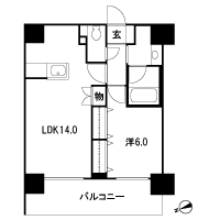 Floor: 1LDK, occupied area: 46.11 sq m, Price: 39,900,000 yen, now on sale