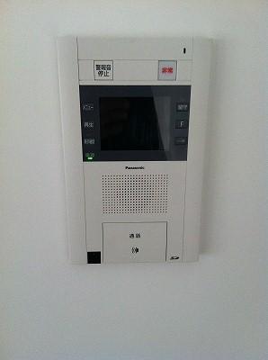Other. With a TV monitor with a camera that is attached to the first floor auto lock part intercom