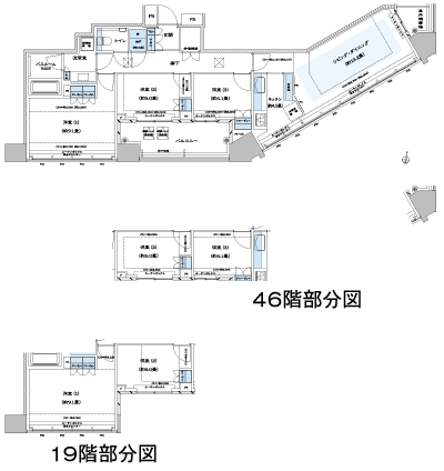 Floor: 3LDK + N, the occupied area: 84.62 sq m, price: 74 million yen ~ 86 million yen (tentative)