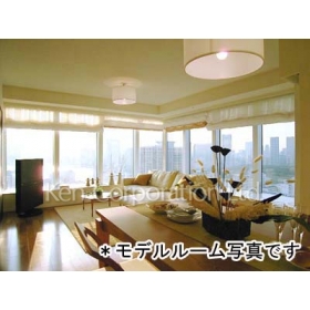 Living and room. Shooting a room at the 24th floor of the same type. Specifications may be different.