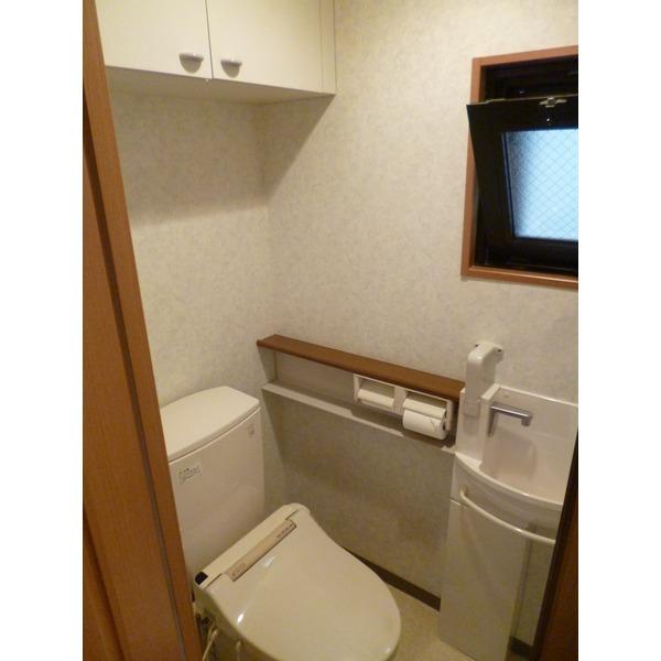 Toilet. Toilet with a window