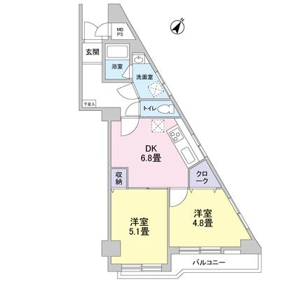 Floor plan. Current vacancy, It is ready-to-move-in