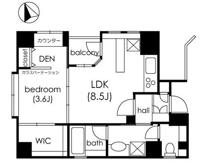 Floor plan. 1LDK + S (storeroom), Price 32,500,000 yen, Occupied area 40.54 sq m , Balcony area 2.29 sq m