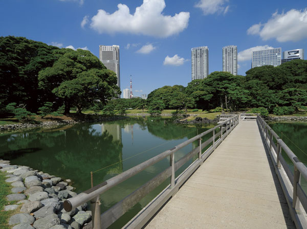 Surrounding environment. Hama Rikyu Gardens (about 1700m, 22 minutes walk)