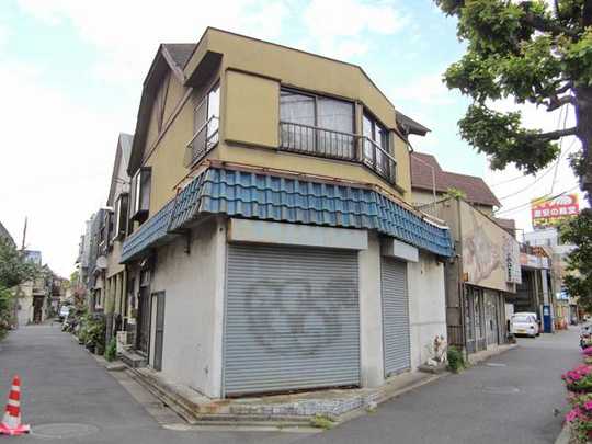 Local appearance photo. Front road corner lot property of the boulevard of Kasaibashi Street