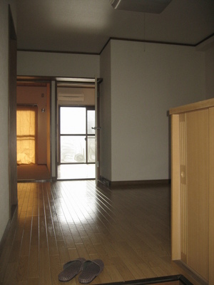 Entrance. I photographed the DK from the front door. 