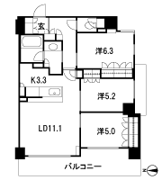 Floor: 3LDK, occupied area: 71.52 sq m, Price: TBD