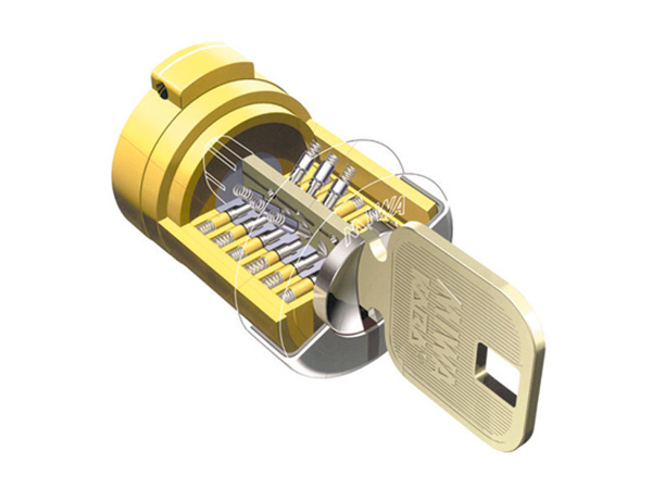 Security.  [2WAY rotary cylinder key] To the entrance door, Adopt a cylinder key in consideration of the illegal unlocking prevention, such as picking. Reversible design to plug in the front and back either direction. (Conceptual diagram)