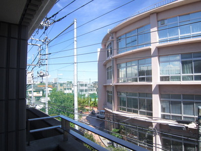 View. The view from the balcony