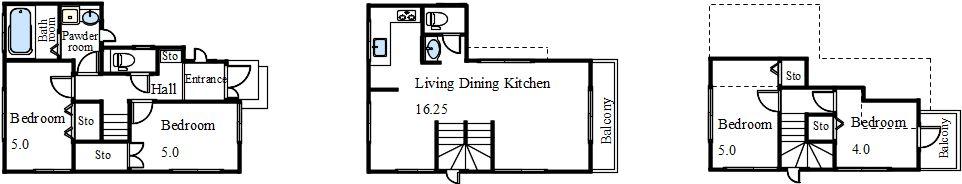 Floor plan. (The first phase A Building), Price 38,800,000 yen, 4LDK, Land area 74.53 sq m , Building area 87.56 sq m