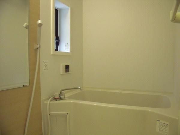 Bathroom. Bath with bathroom dryer