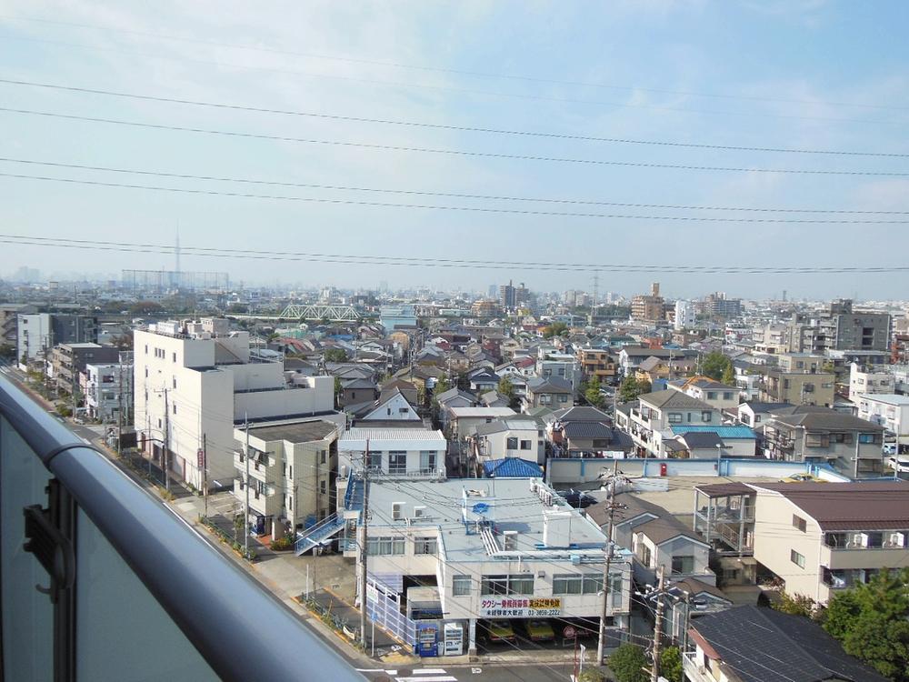 View photos from the dwelling unit. View from the balcony / West (November 2013) Shooting