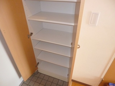 Entrance. It comes with a shoebox.