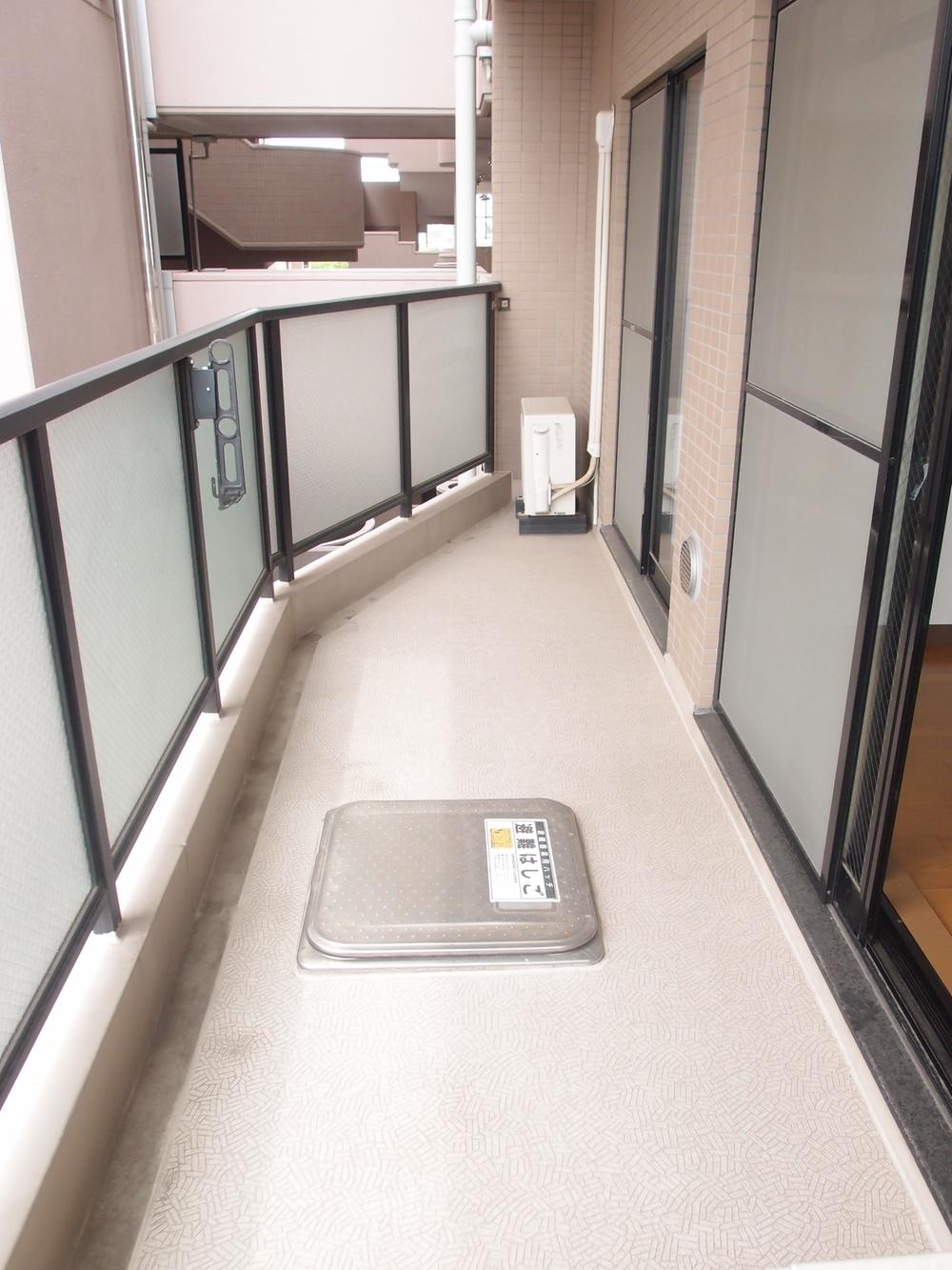 Balcony. It is a photograph of the balcony!