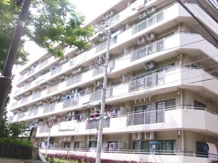 Building appearance. Koenmae, MinamiMuko, Tile Zhang, 6-story