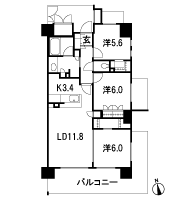 Floor: 3LDK + 2WIC + TR, the occupied area: 74.88 sq m, Price: 41,980,000 yen ・ 47,780,000 yen, now on sale