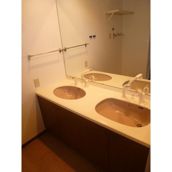 Wash basin, toilet. Washstand busy morning also glad double ball