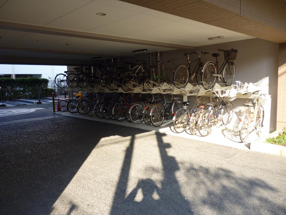 Other. On-site bicycle parking lot
