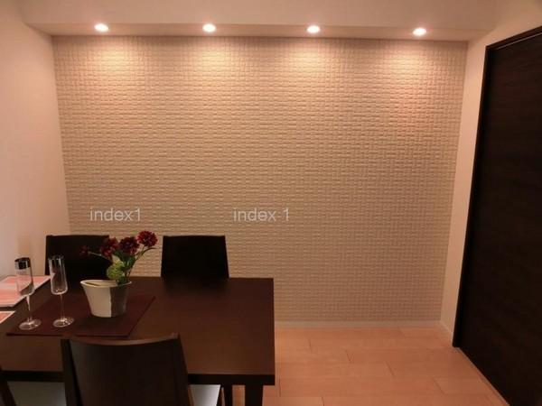 Living. Stylish cross is the point