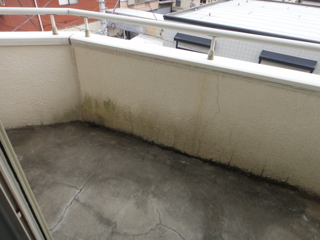 Balcony. Spread veranda