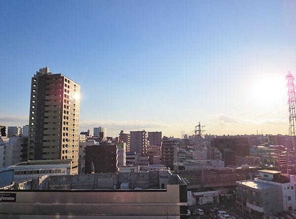 View photos from the dwelling unit. Though it is located in front of the station, This view ・ It is sunshine