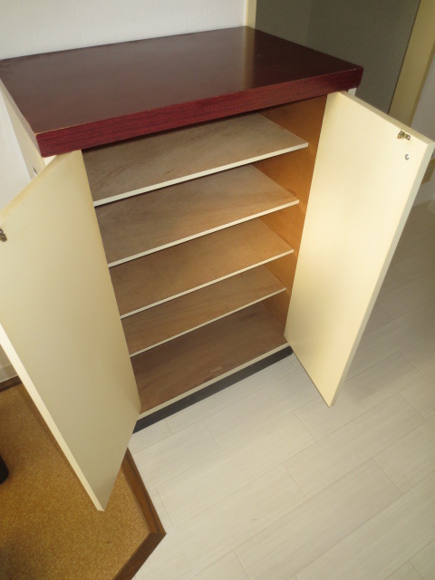 Entrance. Shoebox