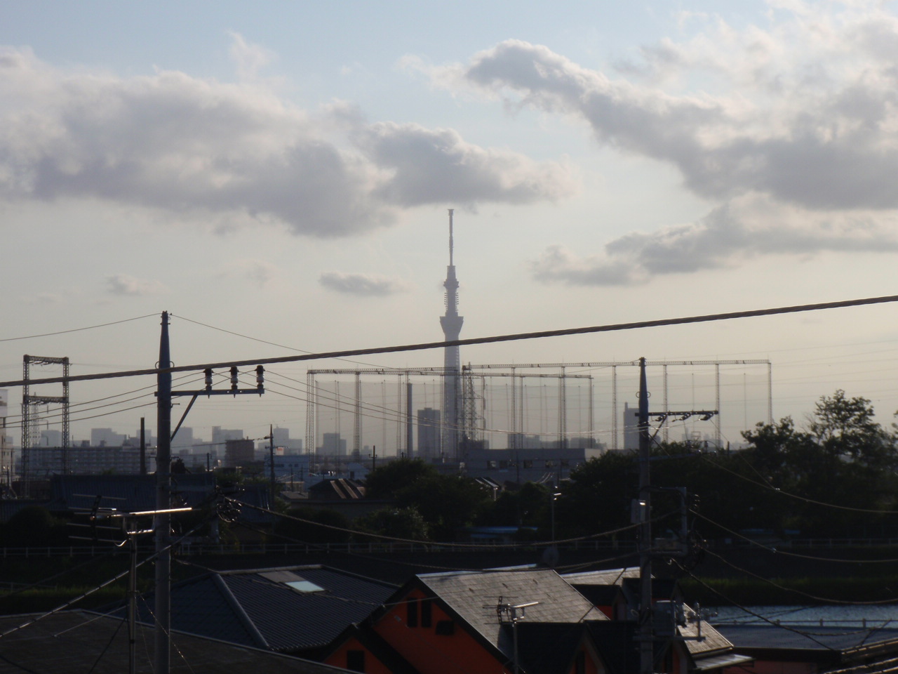 View. Tokyo Sky Tree You can see from the balcony