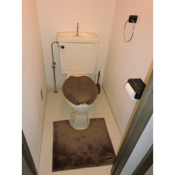 Toilet. Bidet can be installed.