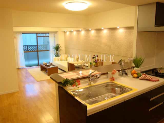 Living. Spacious LDK of about 16.3 quires that a feeling of opening