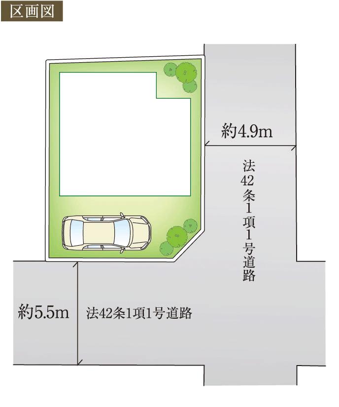 Compartment figure. 43,800,000 yen, 3LDK + S (storeroom), Land area 86.74 sq m , Building area 84.46 sq m