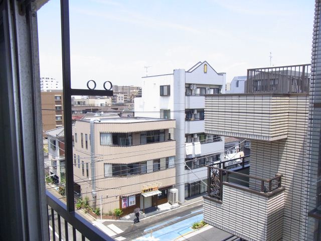 Balcony. Landscape