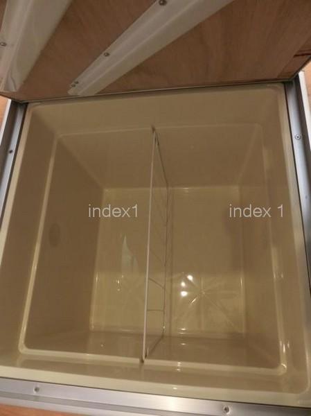 Receipt. Useful underfloor storage in the ingredients of stock!