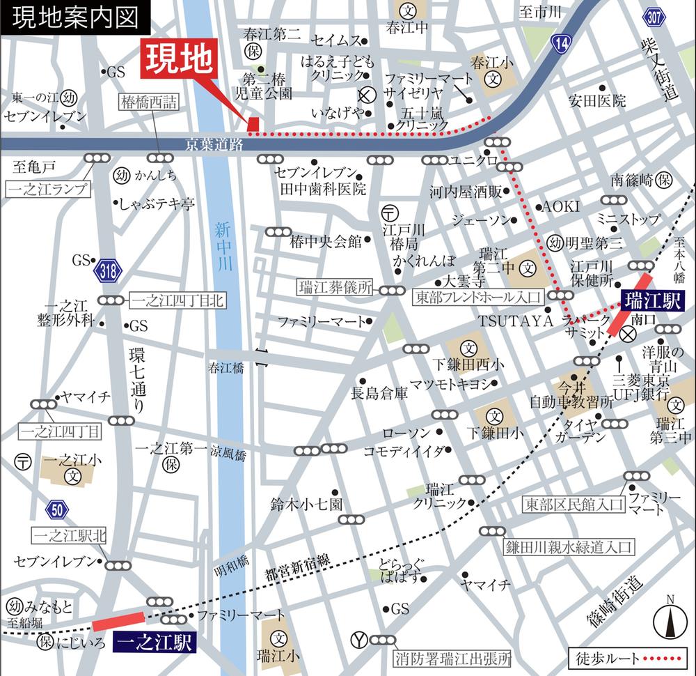Local guide map