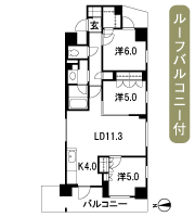 Floor: 3LDK + WIC + SIC, the occupied area: 70.39 sq m, Price: 44,800,000 yen, now on sale
