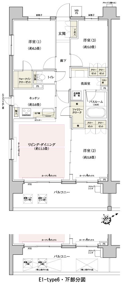 Floor: 3LDK + WIC, the area occupied: 72.6 sq m, Price: 39,502,000 yen, now on sale
